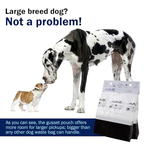 Mutt Mitt® 2-Ply dog waste pick-up bags Dispense-A-Mitt™ - 200 Dog Waste Bags in a wall mountable box.