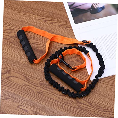 SUPVOX Rope Pet Leash Heavy Duty Design Traffic Handles for Large Dogs Reflective Safety Stitching for Night Visibility for Training and Control