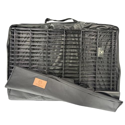 PJYuCien Storage Bag for 36"x24" Metal Foldable Dog Playpen | 600D Oxford Fabric, 270° Large Zipper, Travel Carry Case for Camping, Park & Home, Waterproof Moisture-Proof - size: 36"x24"
