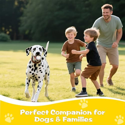 Dog Ball, 2.5 inch Dog Toy for Aggressive Chewers,ETPU Material Durable Ball for Launcher,Indestructible Bouncy Floating Balls for Dogs - color: White