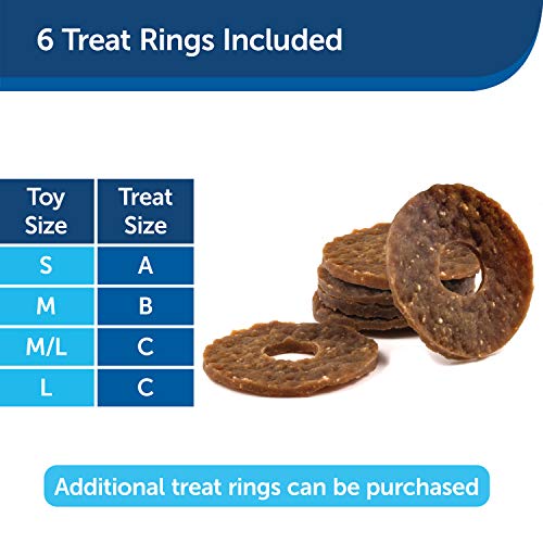 PetSafe Busy Buddy Bouncy Bone, Treat Holding Dog Toy, Medium/Large, Best for Dogs 50-90 Lb.
