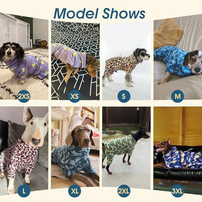 ROZKITCH Dog Shark Fleee Pajamas, Pet Windproof Warm Cold Weather Jacket Vest with Luminous Zipper, Jumpsuit Apparel Outfit Clothes for Small Medium Large Dog Shark S - color: Blue-shark, size: S