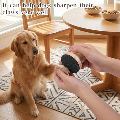 7PCS Nail File for Dogs, Dogs Nails File Scratch Board | Dogs Nail File with 6 Replaceable Discs Dogs Nail File for Dog Scratch Pad for Nail Care Ensures Smooth and Healthy Nails