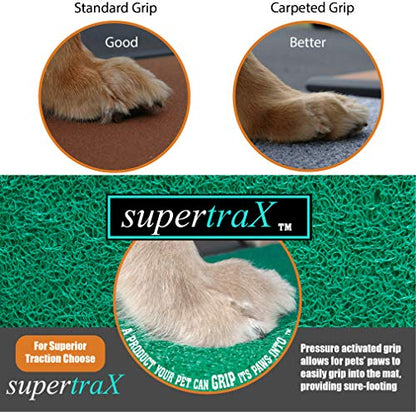 Pet Gear Travel Lite Ramps for Dogs and Cats, Emerald - supertraX | Compact Easy-Fold, Lightweight and Portable, Built-In Carry Handle, Supports 150 lbs, 66" x 16" - color: Emerald- Supertrax