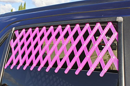 Zoie + Chloe Extra Large Car & Truck Window Pet Gate - color: Pink