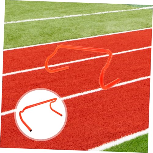 Toyvian Portable Detachable Hurdles for Agility Training Lightweight PVC Jumping Hurdle Set Speed Training Equipment for Football and Soccer Outdoor Fitness