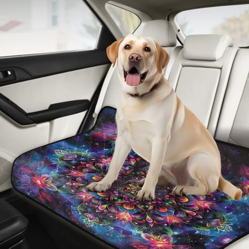 Qilmy Mandala Pet Mat, Waterproof Reusable Dog Training Pad Anti-Slip Pet Creat Pad for Small Medium Large Dogs and Cats - size: Smallx3