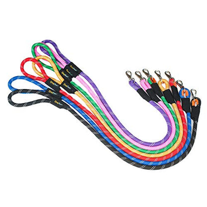 ZippyPaws Zp322 Climbers Rope Leash Original 6 Ft - Green Dog Lead - color: Green, size: 6 Feet