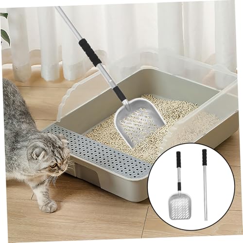 Long Handle Pooper Scooper Pet Supplies for Dogs Cat Litter Box Scooper Litter Scoop Multi-Functional Cleaning Tool Dog Accessories