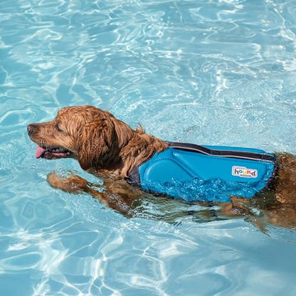 Outward Hound Dawson Swim Blue Dog Life Jacket, Small - color: Blue, size: Small (Chest Girth: 16"-20")