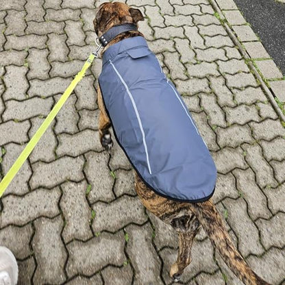 Mile High Life Dog Raincoat, Adjustable Waterproof Reflective Rain Jacket for Small Medium Large Dogs, Lightweight Breathable Pet Rain Coat with Leash Hole(Dark Gray,XS Chest 17-23") - color: Dark Gray, size: XS Chest 17"-23"
