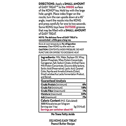 KONG - Easy Treat - Dog Treat Paste - Liver - 8 Ounce (Best Used Classic Rubber Toys) - 2 Pack