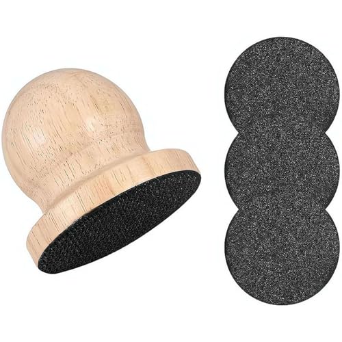Pawsmooth Silent Dog Nail File, Dog Nail File with 6PCS Replaceable Filing Disc, Dogs Self Nails Files Board, Gentle Pet Nail Care Tool for Dogs and Cat