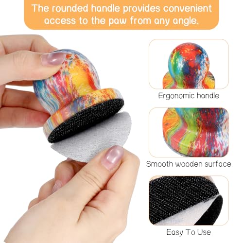 Nail File for Dogs Dog Nail Scratch Board Puppy Nails File with 3 PCS Replaceable Sandpaper