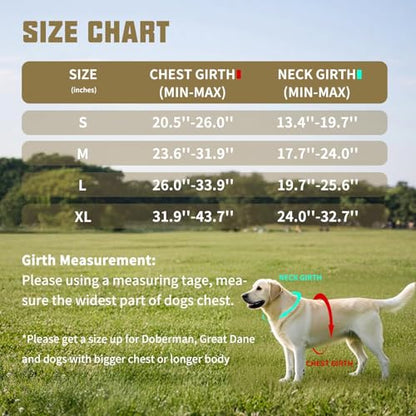 AUROTH Dog Harness and Leash Set, Soft Padded Service Dog Vest with 5.25FT Dog Leash, No Choke, Easy On Pet Vest, Adjustable Reflective No Pull Dog Harness Small Sized Dog, Easy Walking and Training - color: Desert Camo, size: Small