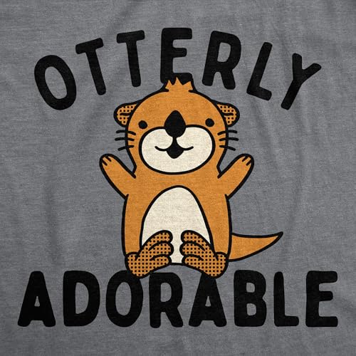 Crazy Dog T-Shirts Otterly Adorable Baby Bodysuit Funny Sarcastic Cute Otter Graphic Jumper for Infants - size: Newborn