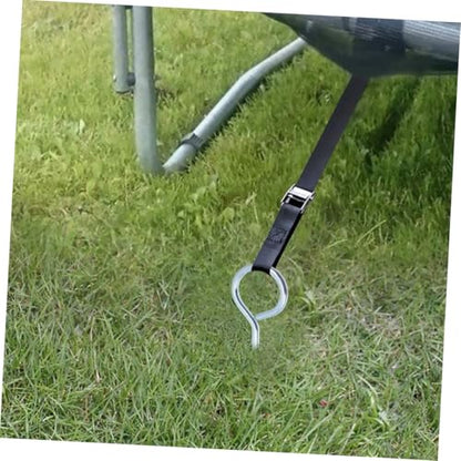 Abaodam 2Pcs Heavy Duty Dog Ground Anchor Portable Tie Out Stake for Outdoor Use for Camping Hiking and Dog Training Stable and Easy to Install Holds Strong Wind