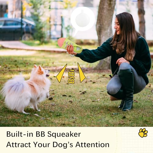vocheer Dog Chew Toy, Dog Toys to Keep Them Busy Durable Teething Shoe Interactive Squeaky Puppy Toy,Small,Medium Breze, Machine Washable(Yellow) - color: Yellow