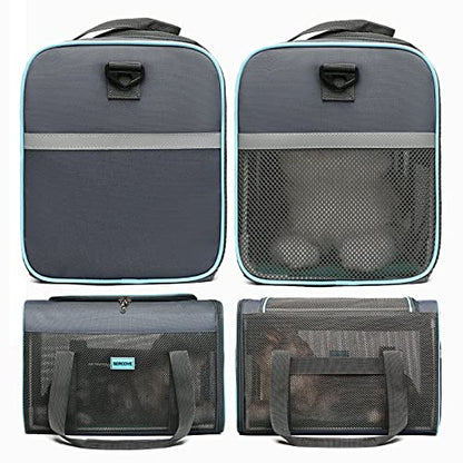 Frame Soft Surface pet Carrier, cat, Dog and Rabbit Transport Carrier, Airline-Approved pet Transport Carrier, Carrier Non-Collapse Deformation and Safety Special Zipper Hook Design.