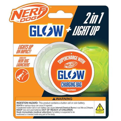 2.5in TPR Lightning LED Glow Ball - No Color - size: One-Size-for-Most
