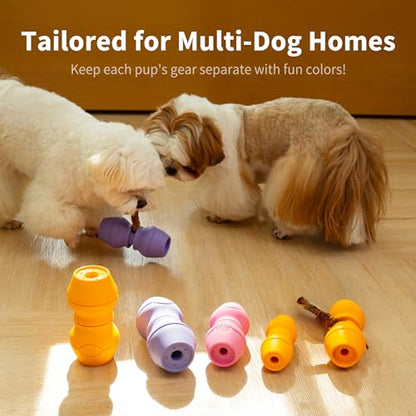 PetClan Chewise Bully Stick Holder, Improved Bully Sticks Holder, Ultimate Secure Heavy Duty, BPA-Free Safety Device to Prevent Choking, Fits Various Bully Sticks and Dog Sizes - color: Yellow, size: Small