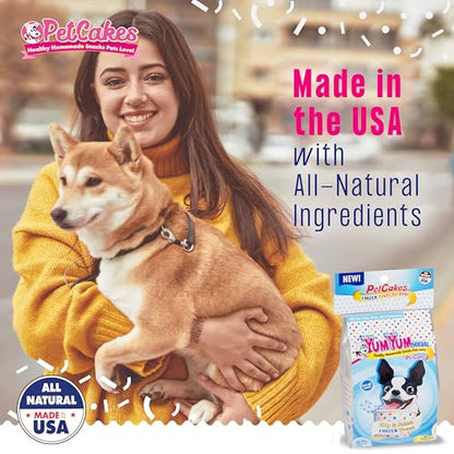 PetCakes Dog Frozen Treat - Hip & Joint Support - Puppies to Senior Homemade Dog Food