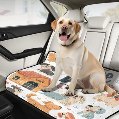 Qilmy Dog Pet Mat, Waterproof Reusable Dog Training Pad Anti-Slip Pet Creat Pad for Small Medium Large Dogs and Cats - size: Medium+Large