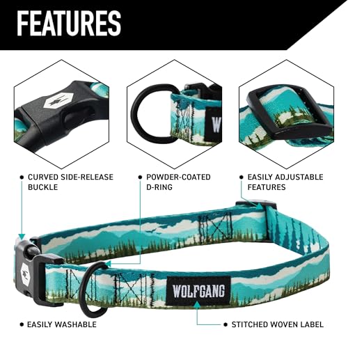 GreatEscape Dog Collar S - color: GreatEscape Print, size: Small (5/8 Inch x 8-12 Inch)