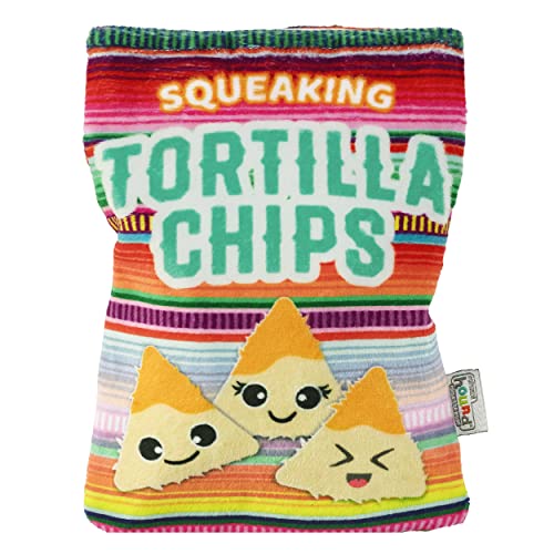 Outward Hound Snack Bag Tortilla Chips Puzzle Squeaky Dog Toys - color: Tortilla Chips