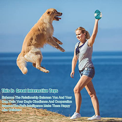 Dragon Egg Dog Chew Toys for Aggressive Chewers - Toughest Indestructible Dog Toys for Aggressive Heavy Chewers Lifetime Replacement, Tough Dogs Toys for Medium Large Bully Breed - color: Large 5.3IN Blue