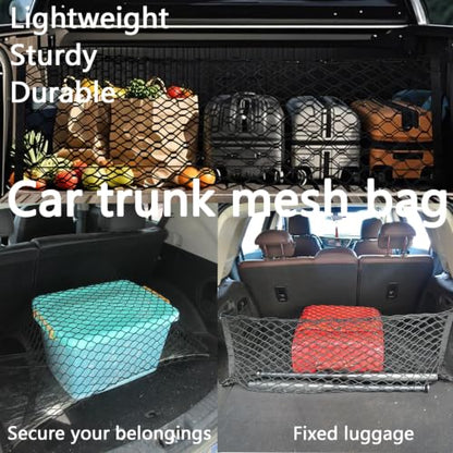 Truck Bed Cargo Net, Storage Elastic Mesh Net（43.3 * 15.7In） - size: 43.3*15.7In