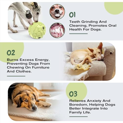 KADTC XL Dog Roll Wobble Giggle Ball, Chew Toy for Large Aggressive Chewers | Dual-layer shell, raised texture, sound-triggered chase-carry fun for home, yard, and water play; boredom relief, energy burn