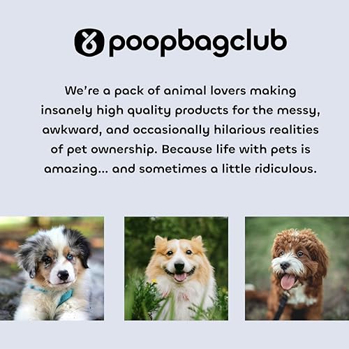 Dog Poop Bag Dispenser - Leash Mounted Durable Holder - Hands Free Essential for Dog Walking and Cleanup