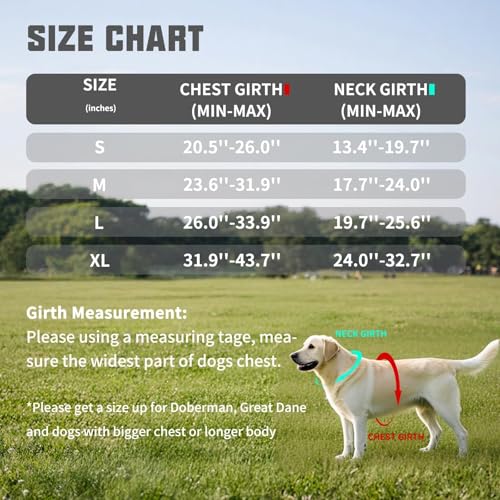 AUROTH Dog Harness and Leash Set, Soft Padded Service Dog Vest with 5.25FT Dog Leash, No Choke, Easy On Pet Vest, Adjustable Reflective No Pull Pet Vest Medium Sized Dog, Easy Walking and Training - color: Black, size: Medium