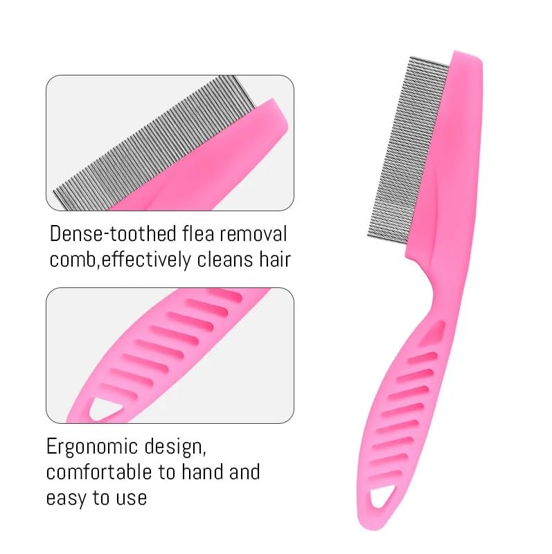 Self Cleaning Slicker Brush - Dog Cat Bunny Pet Grooming Shedding Brush - Easy to Remove Loose Undercoat - Pet Massaging Tool Suitable for Pets with Long or Short Hair…