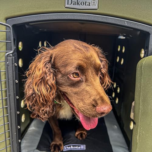 dakota283 Dakota 283 Medium Kennel -Frame Door- Olive - color: Olive, size: Medium