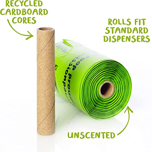 Planet Poop Biodegradable Dog Poop Bags, 180 Count, Plant-Based, Non-GMO, Leakproof, Compostable, No Microplastics - Supports Mission Pawsible in Bali - size: 60 Count (Pack of 3)