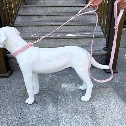 Dog Leash 6ft Long,Traffic Padded Two Handle,Heavy Duty,Double Handles Lead for Control Safety Training,Leashes for Large Dogs or Medium Dogs,Dual Handles Leads (Pink, 25MM*6FT) - color: Pink