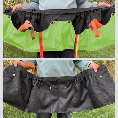 Dog Trainer Apron with Multi Pockets and Waist Strap Adjustable Dog Training Pant Waterproof Dog Training Shorts Dog Handler Clothing for Outdoor Training Activities Black M - color: Black-M