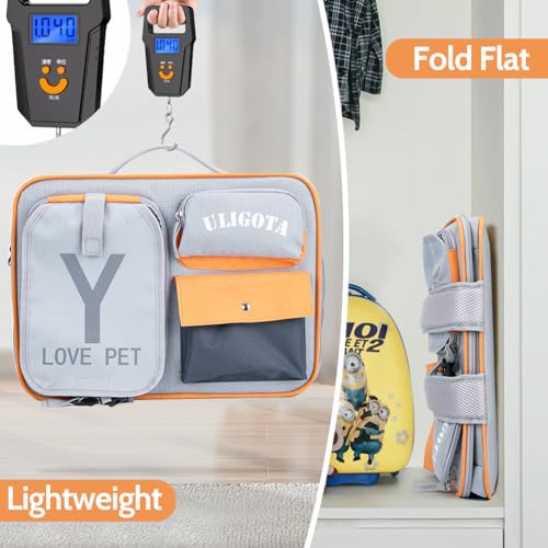 Backpacks for Pets Backpack Carrier for Cat and Small Dogs, Ventilated Dog Backpack Carrier | Airline Approved Cat Carrier | Cat Bag for Hiking Travel Camping Outdoor Use