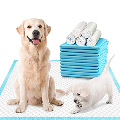 DEEP DEAR Extra Large Dog Pads 30"x26" (40 Count), Thicker Pet Training and Puppy Pads, Super Absorbent Pee Pads for Dogs, Leakproof Dog Potty Training Pads for Puppies, Cats, Rabbits, Pet Pee Pads XL - size: Thickened XL: 30"x26"-40 Ct