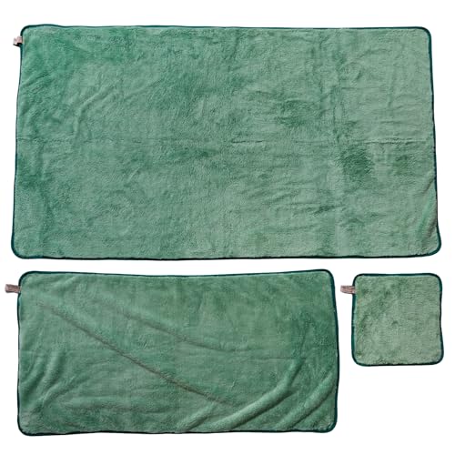Two Tails Pet Company Pet N’ Dry Microfiber Bath Towel, Absorbent Dog Towels for Drying or Washing Large Dogs and Puppies, Soft and Lightweight, Fast Drying, Grooming Dog Supplies, Size Large - size: Large