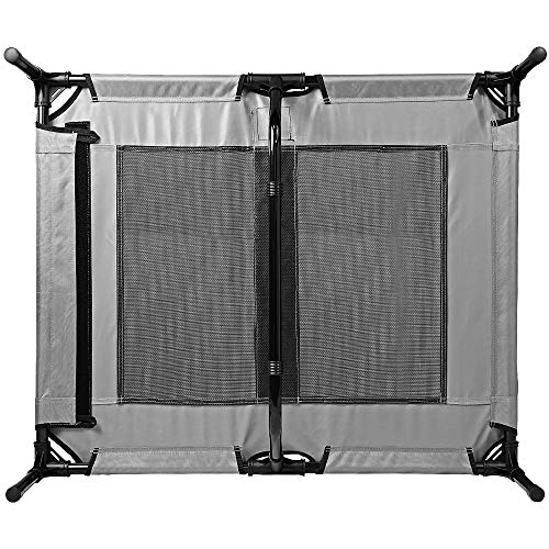 Floppy Dawg Just Chillin' Elevated Dog Bed. Cool Cot for Indoor or Outdoor Pet Use. Lightweight and Portable. Chill in Style on Raised Breathable Mesh Fabric.
