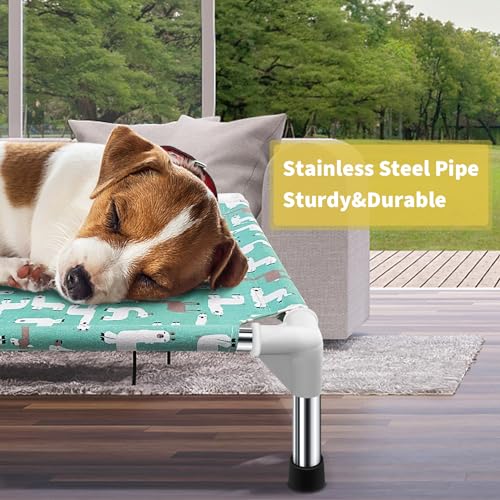 Elevated Dog Bed Pet cot for Small Dogs, Indoor and Outdoor Use for Small Pets - size: Small