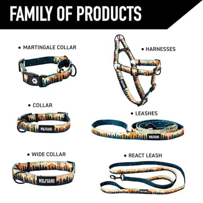Wolfgang Heavy Duty, Adjustable Dog Collar with Quick Release Nylon Buckle for Walking & Training, Overland Print, Small - color: OverLand Print, size: Small (5/8 Inch x 8-12 Inch)