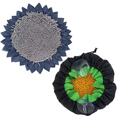for Dogs Slow Feeder, Interactive Puppy Puzzle Toy with Strong Suction Cups, Machine Washable Pet Training Mat