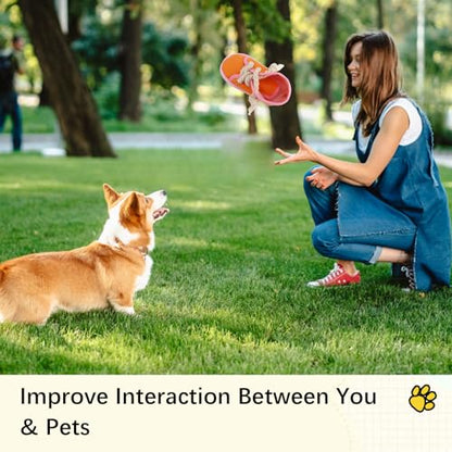 vocheer Dog Chew Toy, Dog Toys to Keep Them Busy Durable Teething Shoe Interactive Squeaky Puppy Toy,Small,Medium Breze, Machine Washable, Orange - color: 11cm orange