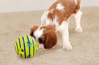 Wobble Wag Giggle Ball, Interactive Dog Toy, Fun Giggle Sounds When Rolled or Shaken, Pets Know Best, As Seen On TV - style: Original