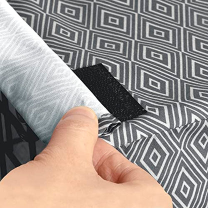 Pet Prime Dog Crate Cover for Wire Cages 30 Inch Indoor Breathable Polyester Pet Kennel Cover Machine Wash & Dry Double Door (Cover Only) - size: 30 inch