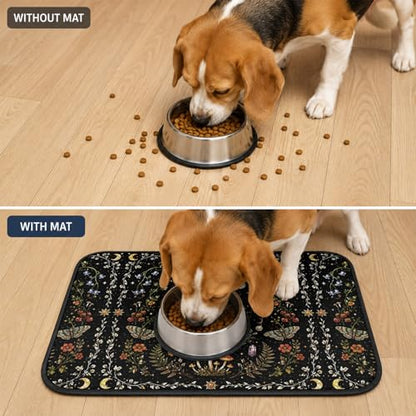 Solar System Washable Pee Pads for Dogs and Cats, Mystic Moon Butterfly Crystal Leak-Proof Reusable Puppy Pads Non-Slip Potty Pads Dog Mats for Floors Whelping,Playpen, Crate, 1PC 40"x30" - size: 40 x 30 Inch(Pack of 1)
